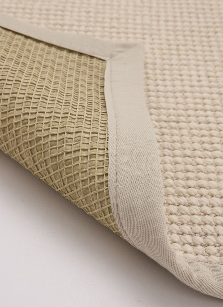 Sisal & Wool Bouclé Rug – Flat-Weave