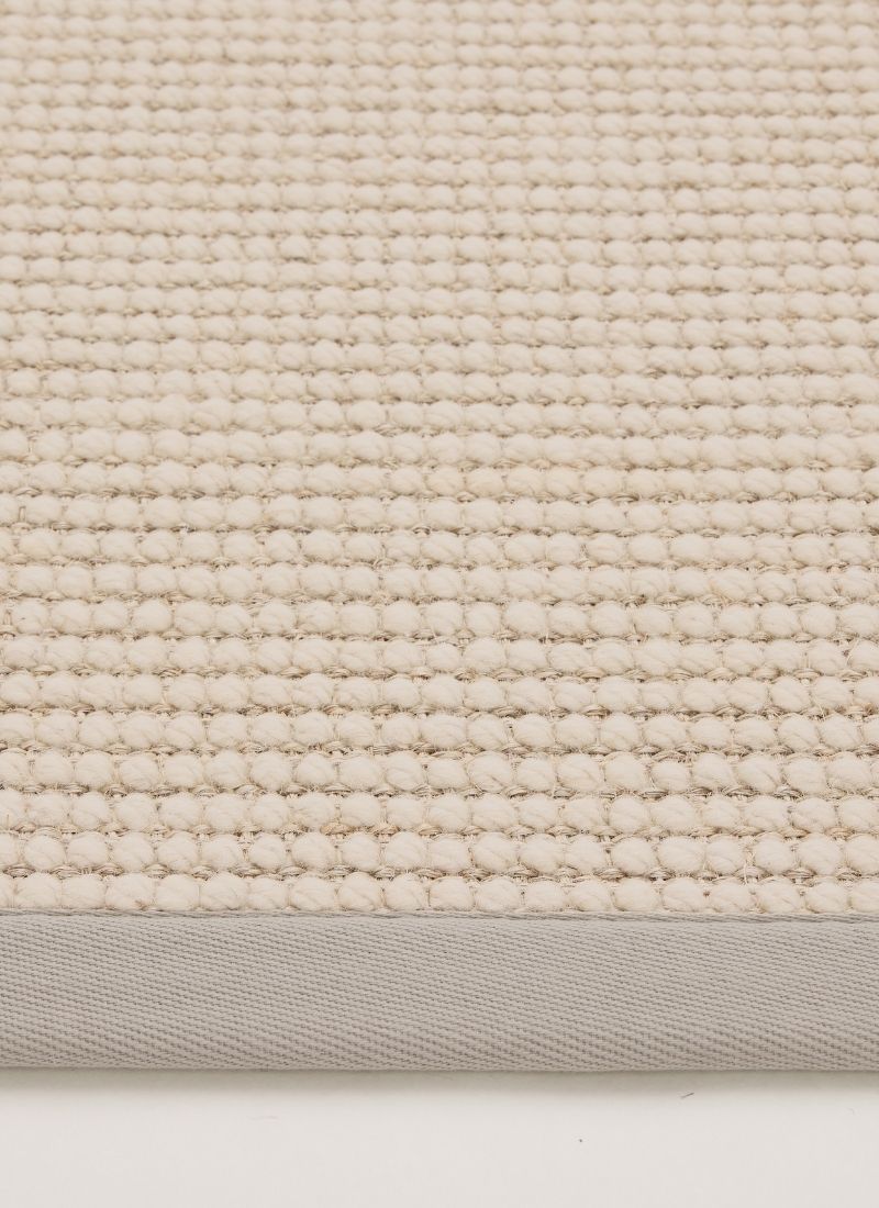 Sisal & Wool Bouclé Rug – Flat-Weave