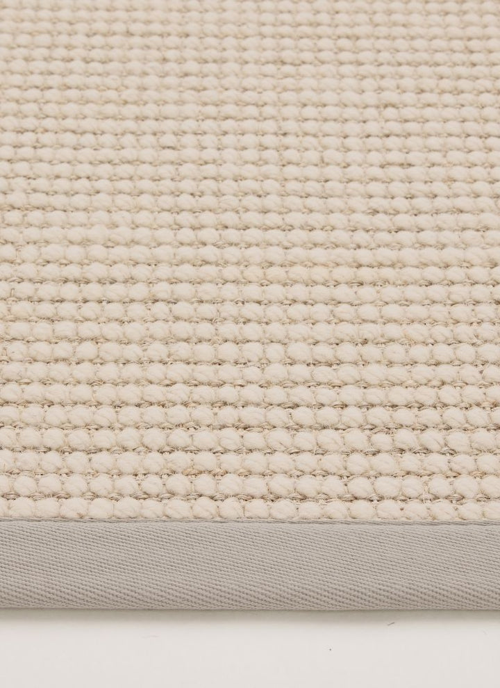 Sisal & Wool Bouclé Rug – Flat-Weave
