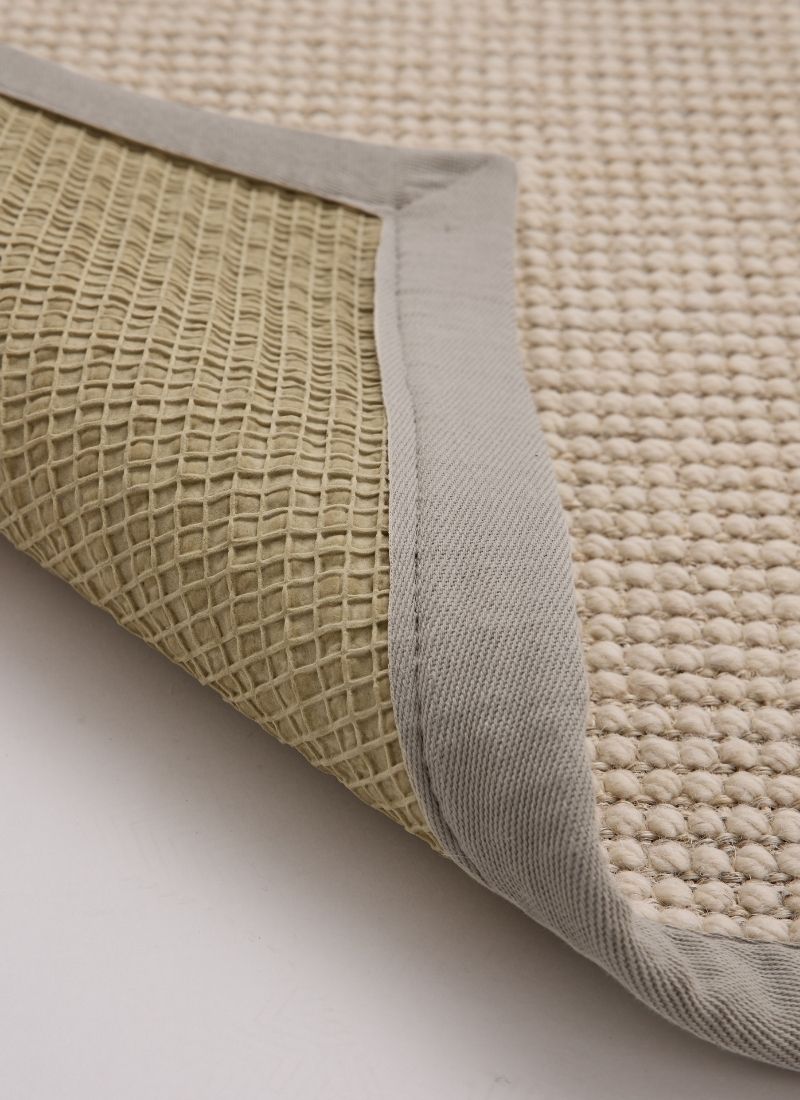 Sisal & Wool Bouclé Rug – Flat-Weave
