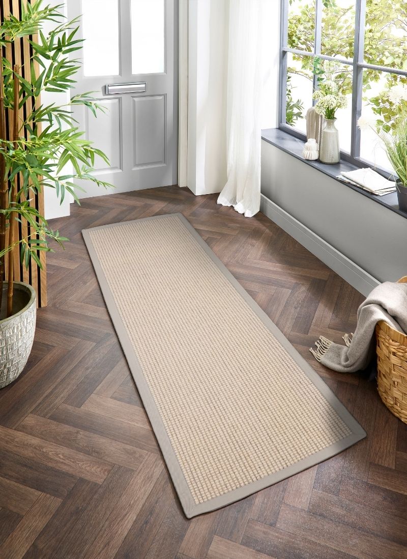 Sisal & Wool Bouclé Rug – Flat-Weave