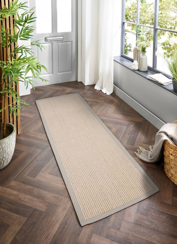Sisal & Wool Bouclé Rug – Flat-Weave