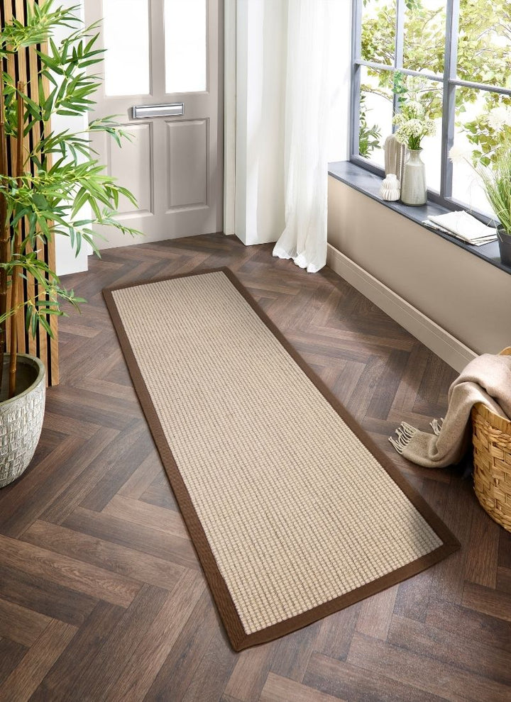 Sisal & Wool Bouclé Rug – Flat-Weave