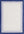 Rectangular rug with a blue border on a white background