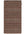 Eco-Friendly Candy Stripe Mat – Red & Brown