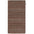 Eco-Friendly Candy Stripe Mat – Red & Brown