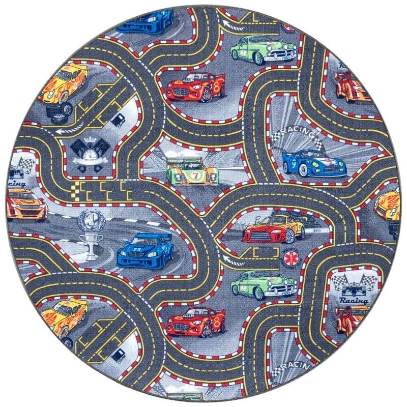 Play Rug for Kids – Race Track Design