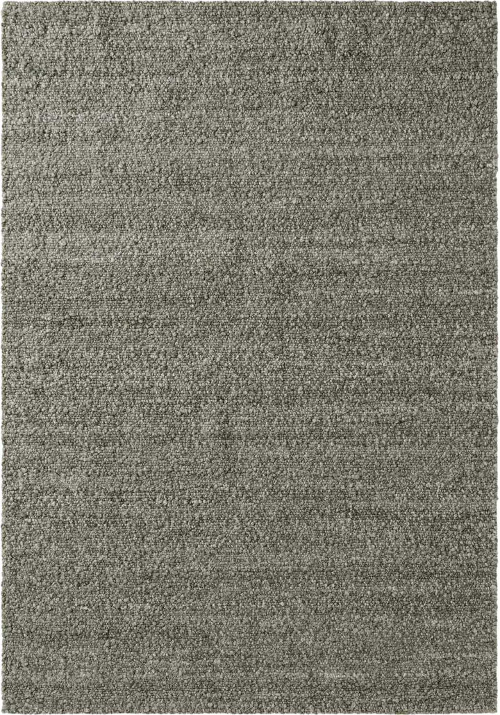 Gray textured area rug