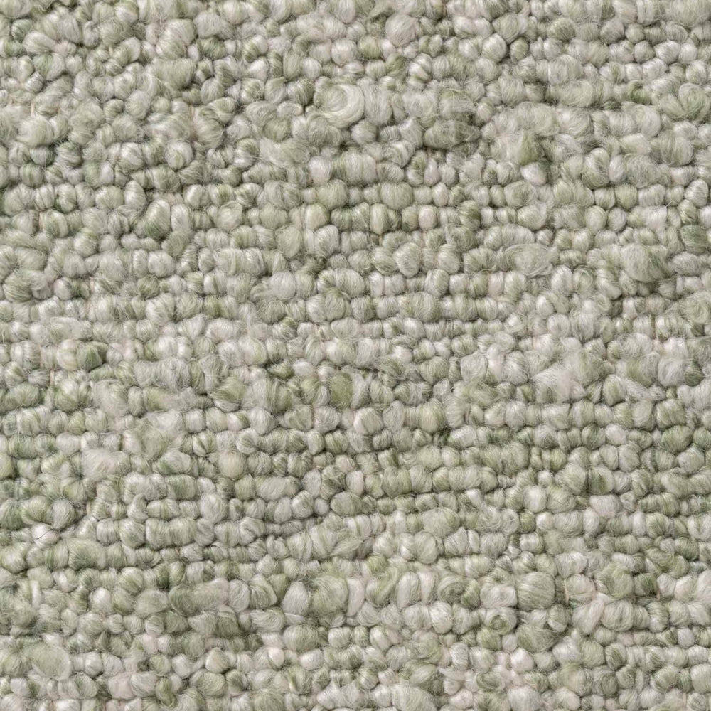 Close-up of textured green fabric