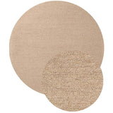 Fine Boucle Wool Rug Knots Beige, textured design, heat insulting, sound-absorbing rug.