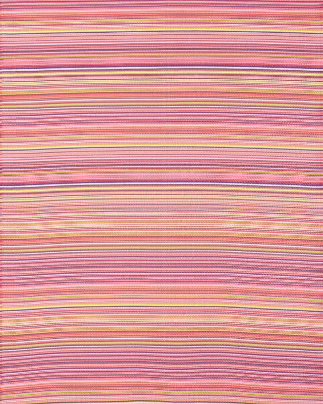Rainbow Outdoor Rug Pink | Vibrant Patio Decor | The Rugs