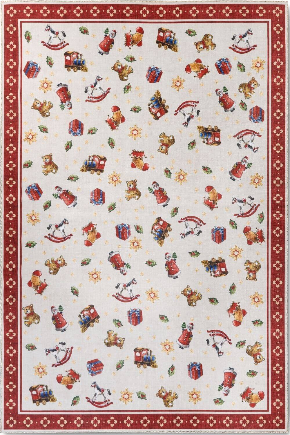The Rugs Nostalgic Christmas Fun Design Rug