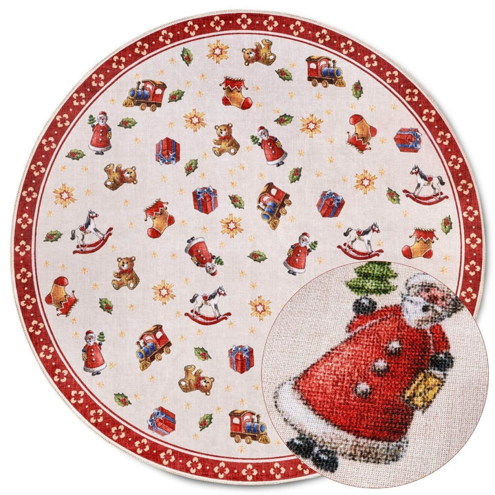 The Rugs Nostalgic Christmas Fun Design Rug