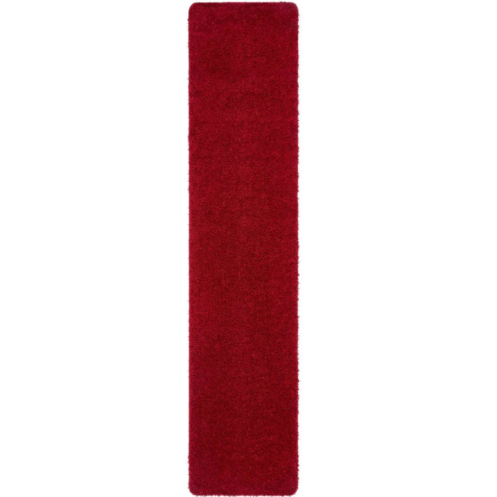 Shop Washable Red Shaggy Rug | 100% British Design |The Rugs