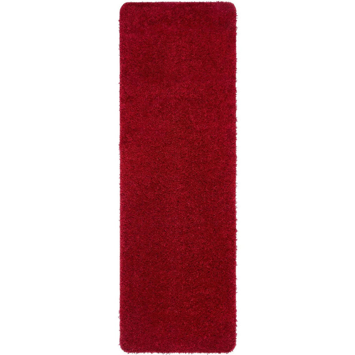 Shop Washable Red Shaggy Rug | 100% British Design |The Rugs