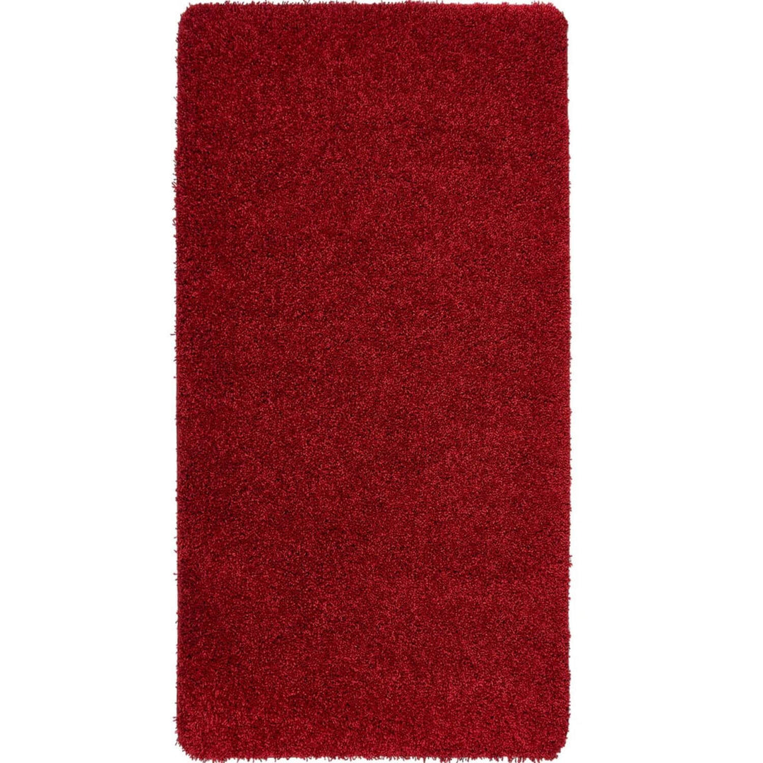 Shop Washable Red Shaggy Rug | 100% British Design |The Rugs