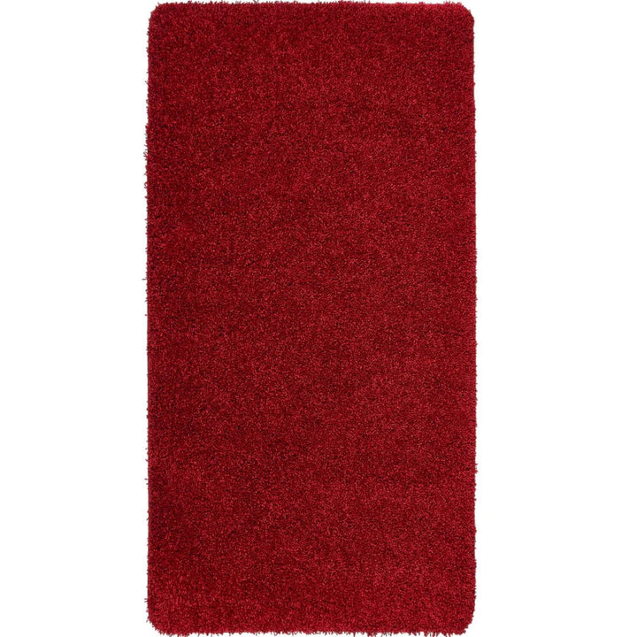 Shop Washable Red Shaggy Rug | 100% British Design |The Rugs