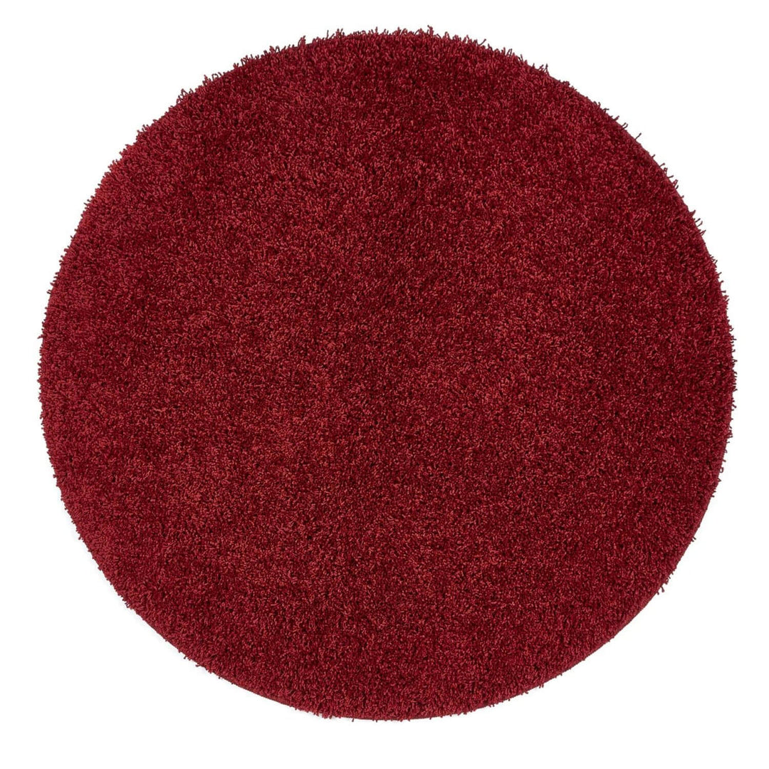 Shop Washable Red Shaggy Rug | 100% British Design |The Rugs