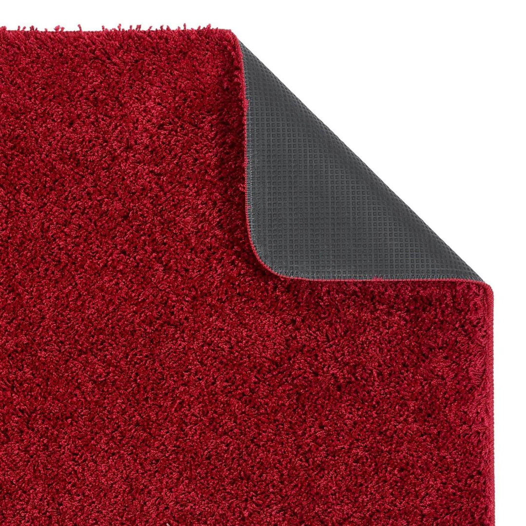 Shop Washable Red Shaggy Rug | 100% British Design |The Rugs