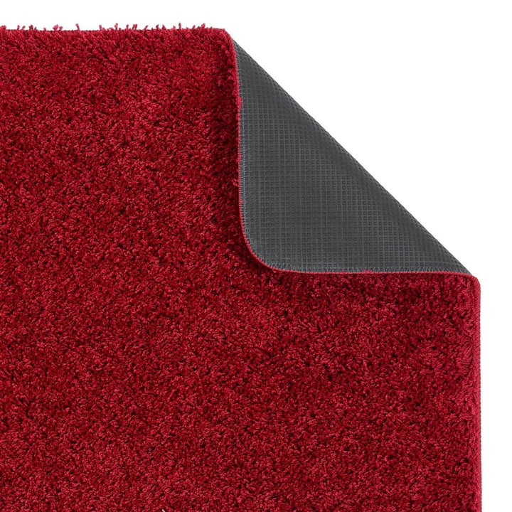 Shop Washable Red Shaggy Rug | 100% British Design |The Rugs