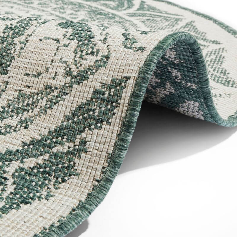 The Rugs Siruma Reversible Round Rug -Indoor & Outdoor Style