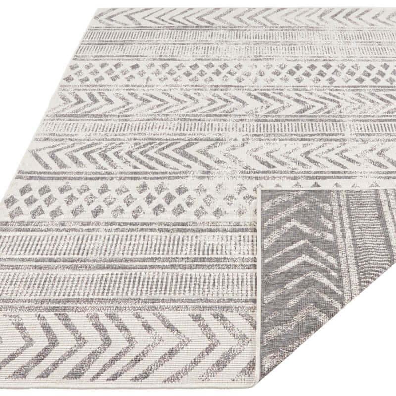 The Rugs Stylish Reversible Geometric Indoor-Outdoor Rug
