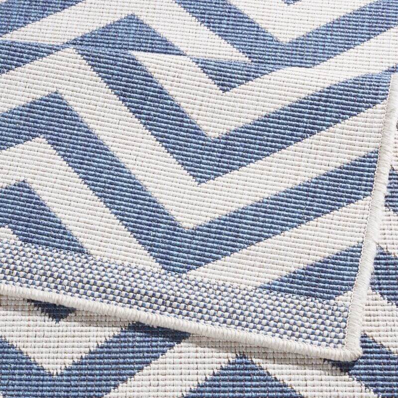 The Rugs Palma Reversible Indoor-Outdoor Rug |Chevron Design