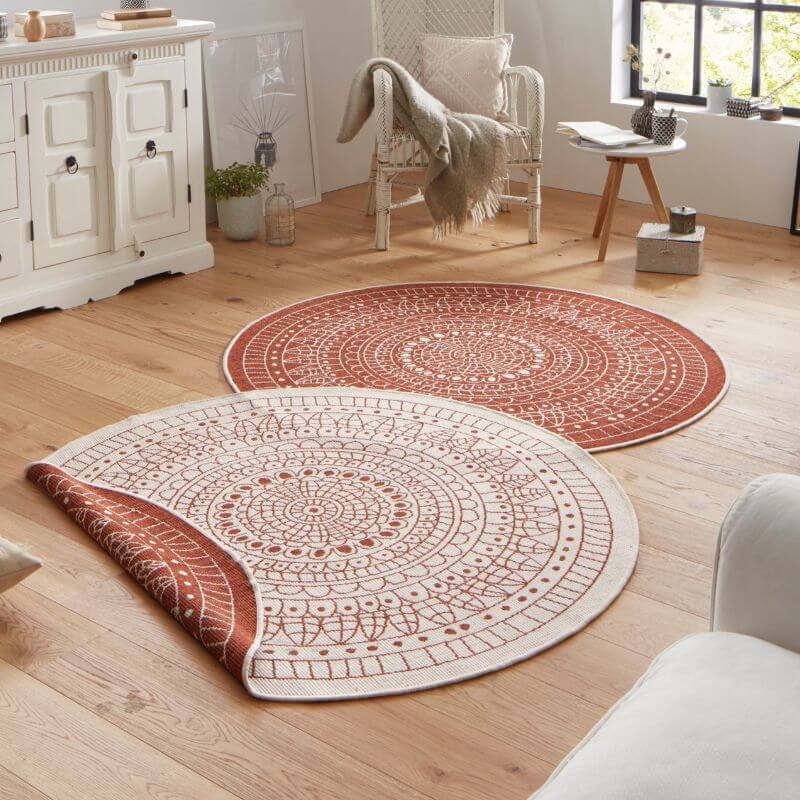 The Rugs Porto Reversible Indoor-Outdoor Rug - Durable