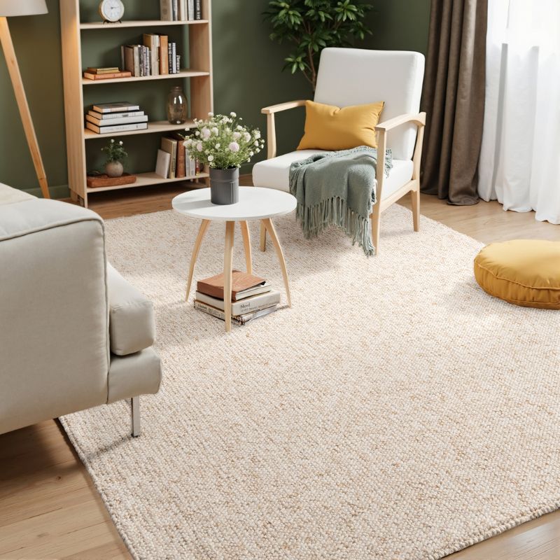 Rugs For Living Room, 160cm X 230cm Fluffy Shaggy Rug Anti