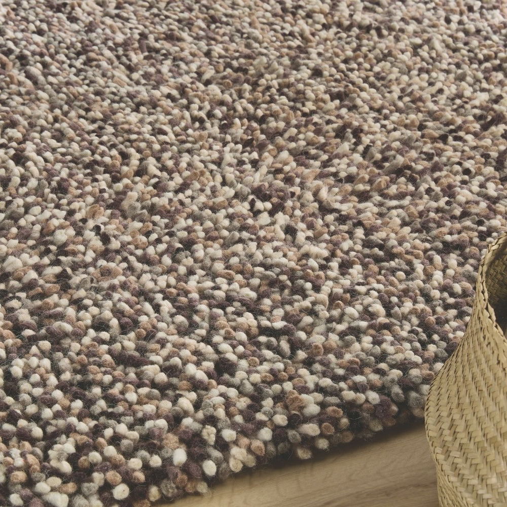 The Rugs Rocks Shaggy Wool Rug – Thick Tubular Pile