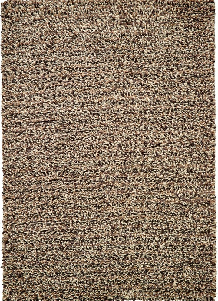 Rocks Shaggy Wool Rug – Thick Tubular Pile
