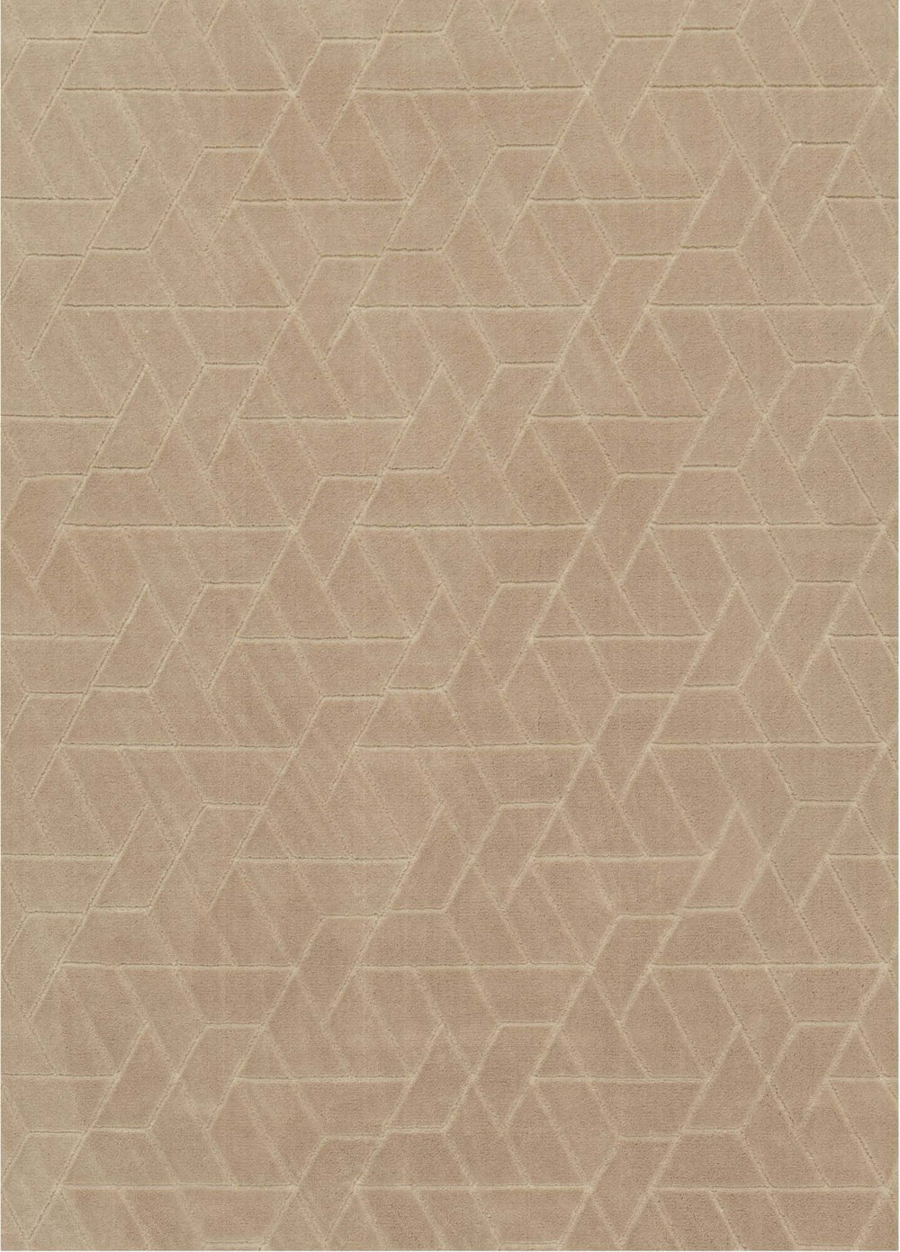 The Rugs Prism Beige Area Rug | Soft & Durable Home Decor
