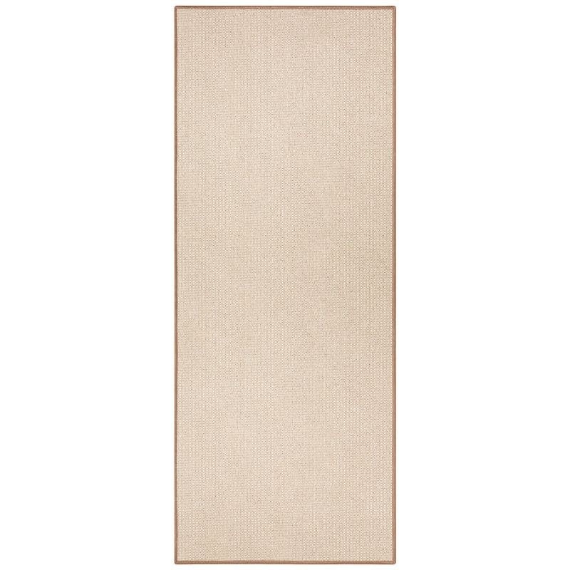 Loop Runner Beige Rug – Non-Slip & Easy-Care