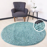 Premium Blue Shaggy Rug | Rectangle Shape | The Rugs