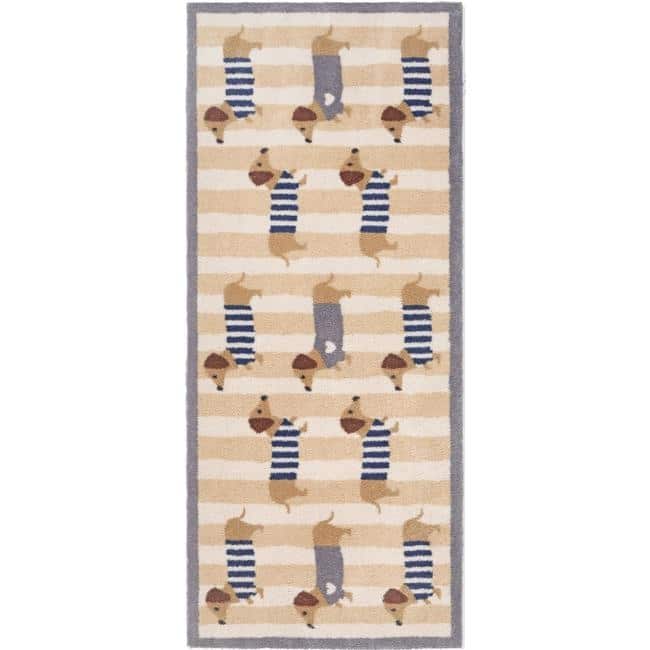 The Rugs Eco-Friendly Washable Heart Pet Mat | Stylish