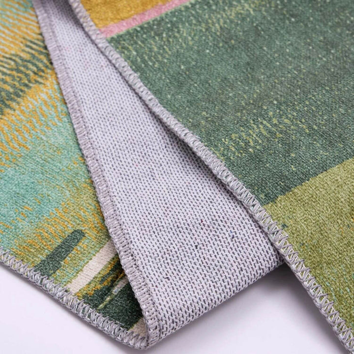 Close-up of a textured fabric with a checkered pattern on a white background