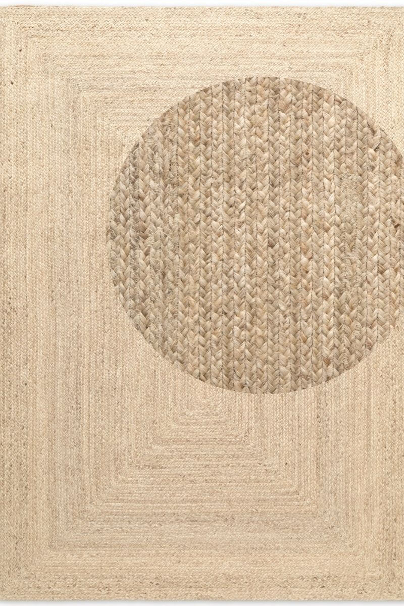 The Rugs Sharmila Handwoven Jute Rug - Natural & Durable