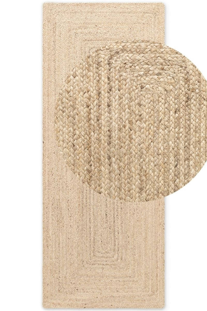 The Rugs Sharmila Handwoven Jute Rug - Natural & Durable