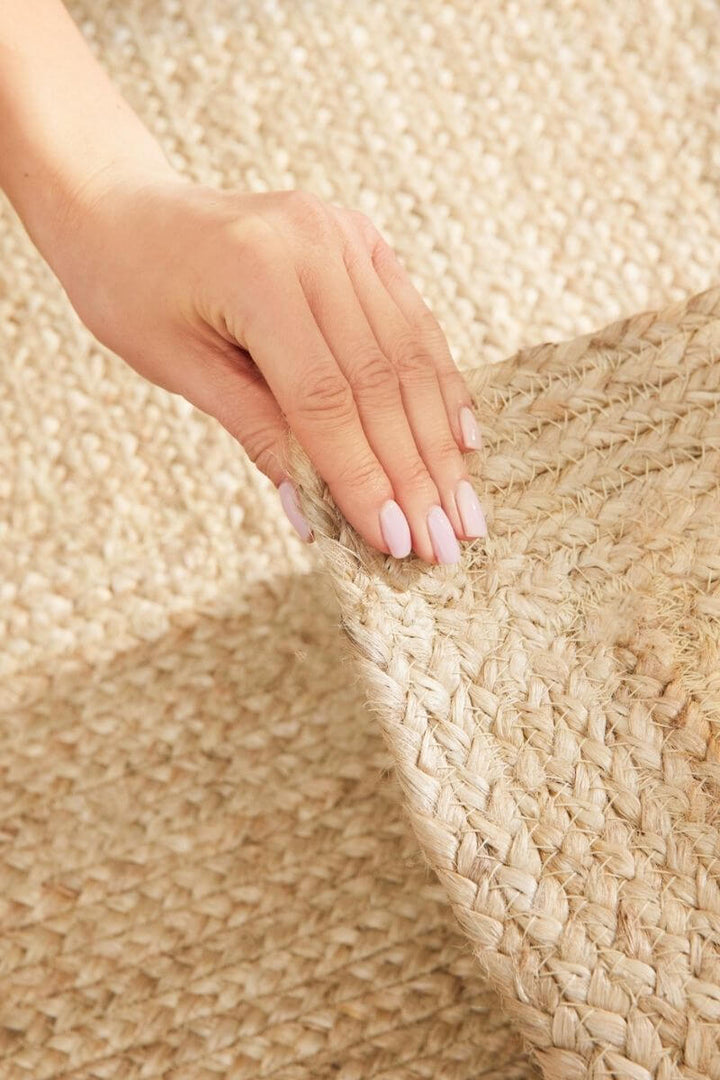 The Rugs Sharmila Handwoven Jute Rug - Natural & Durable