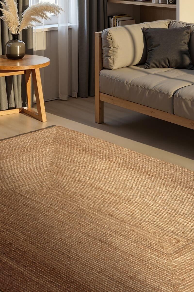 The Rugs Sharmila Handwoven Jute Rug - Natural & Durable