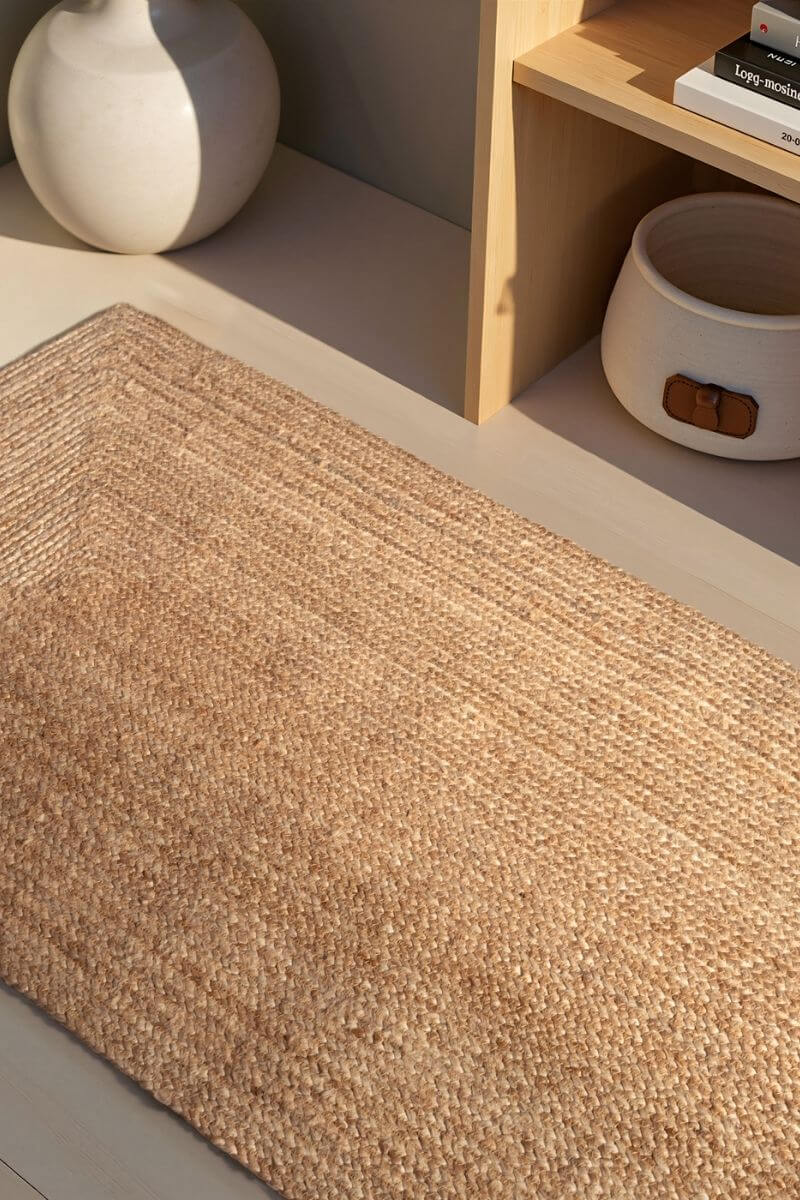 The Rugs Sharmila Handwoven Jute Rug - Natural & Durable