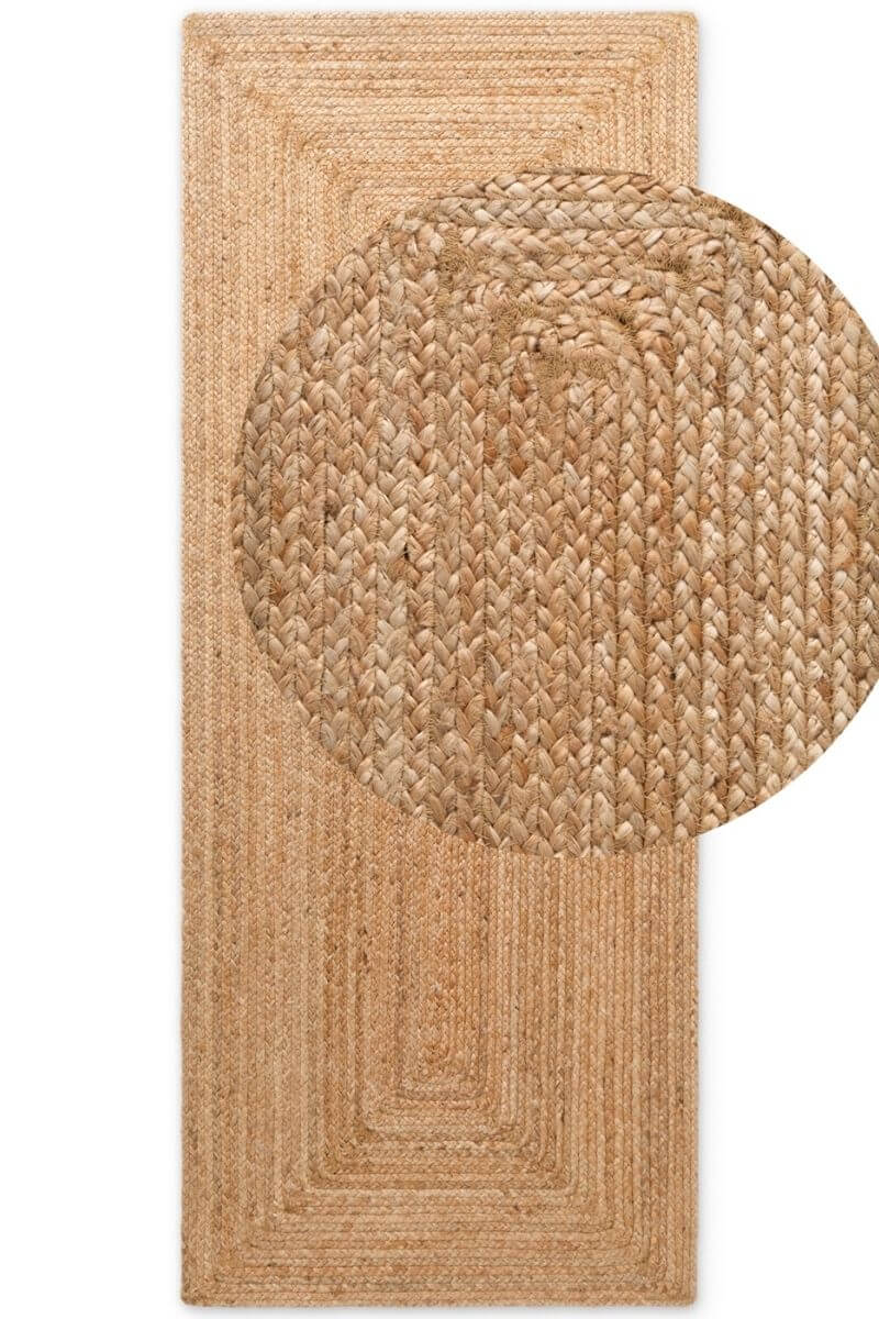 The Rugs Sharmila Handwoven Jute Rug - Natural & Durable