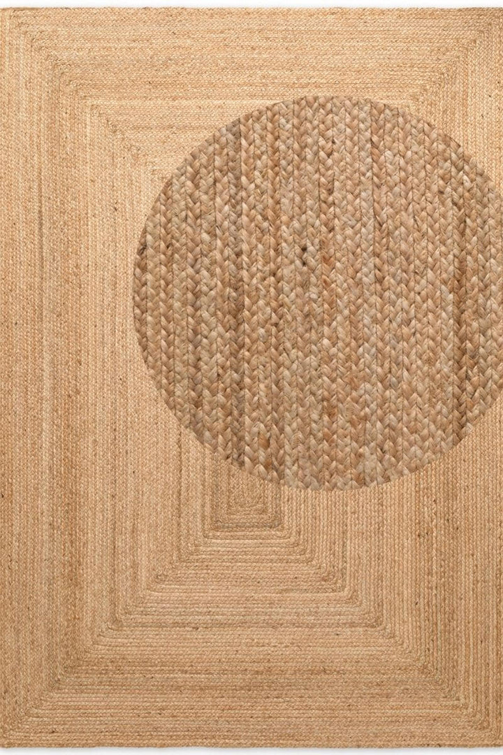 The Rugs Sharmila Handwoven Jute Rug - Natural & Durable