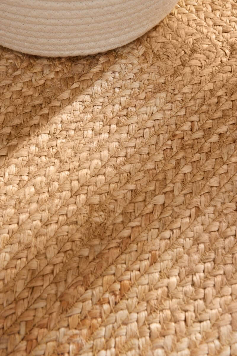 The Rugs Sharmila Handwoven Jute Rug - Natural & Durable
