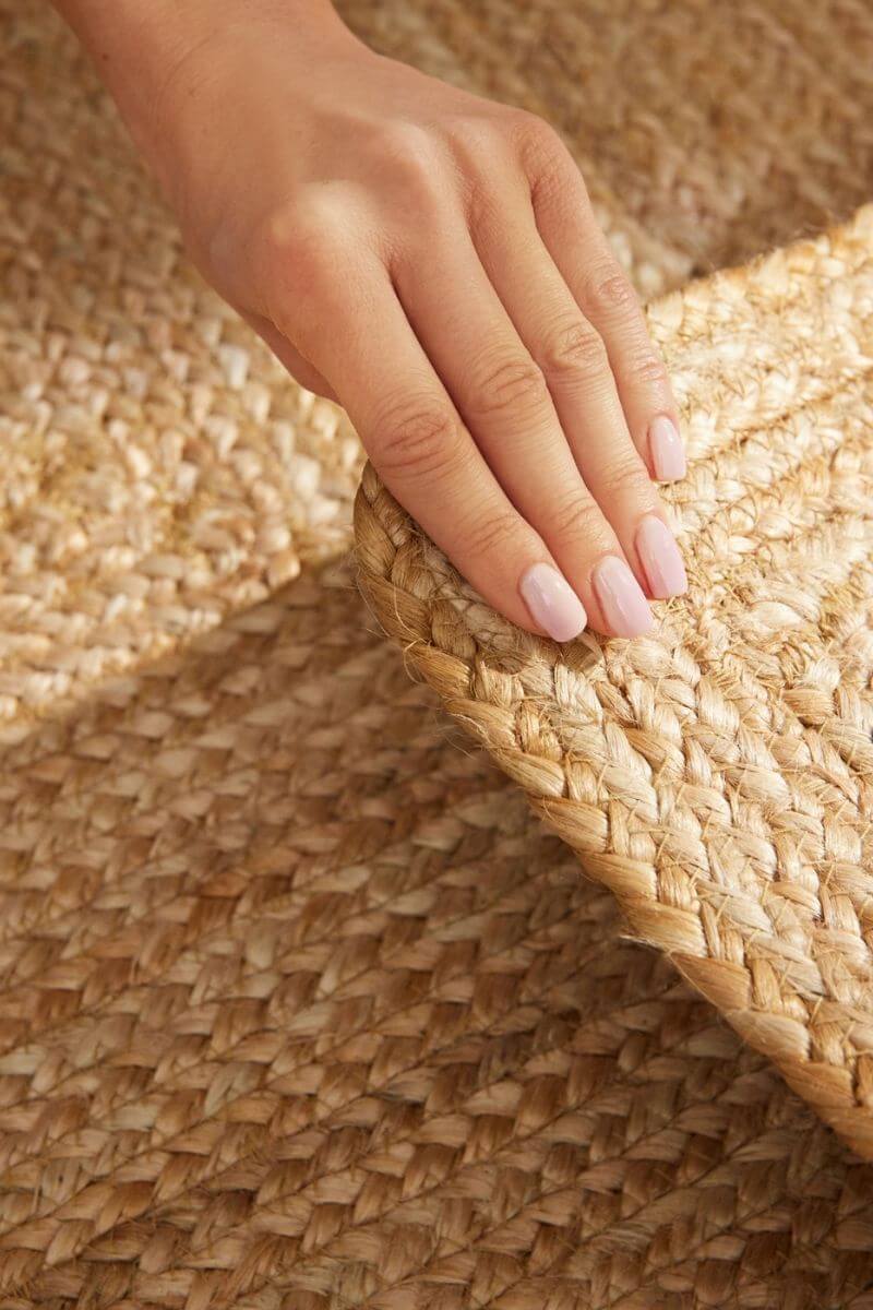 The Rugs Sharmila Handwoven Jute Rug - Natural & Durable