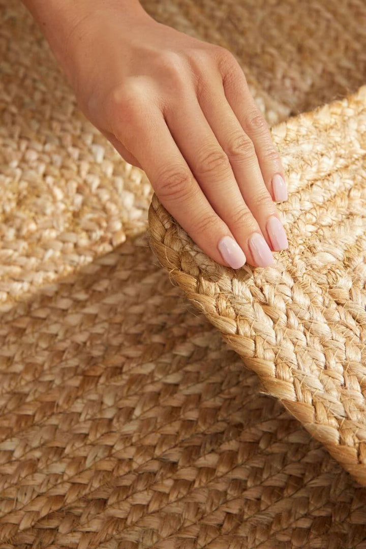 The Rugs Sharmila Handwoven Jute Rug - Natural & Durable