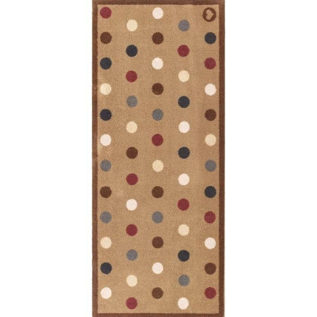 The Rugs Eco-Friendly Washable Dots Mat |Stylish & Practical