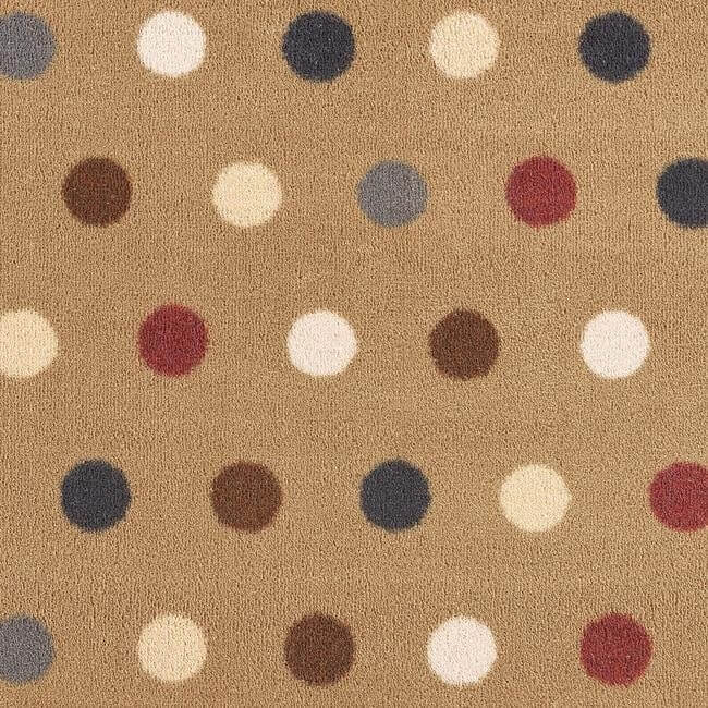The Rugs Eco-Friendly Washable Dots Mat |Stylish & Practical
