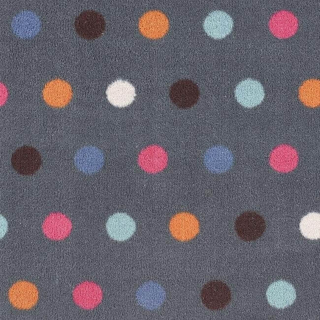 The Rugs Eco-Friendly Washable Dots Mat |Stylish & Practical