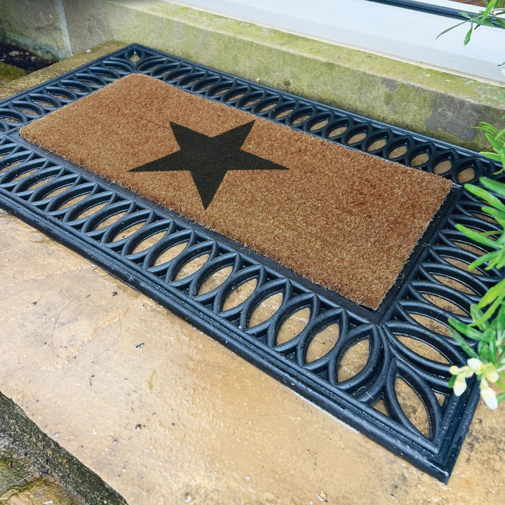 The Rugs Outdoor Coir Insert Mats 23x53 cm | Eco-Friendly